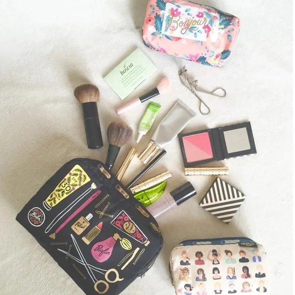 N.W.T. Rifle Paper Co. for LeSportsac
 Makeup Bag with Cosmetic Print - Picture 5 of 6